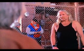 Kung Fu The Legend Continues: Cage Match, Pro Wrestler Jake The Snake VS Caine